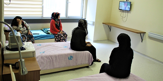 Anne adaylarına otel konforunda hizmet