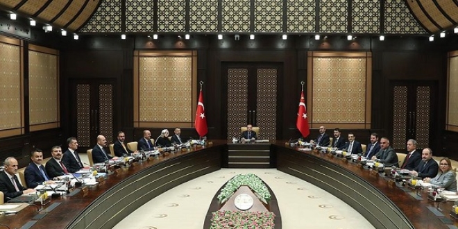 Cumhurbaşkanlığı Kabine Toplantısı sona erdi