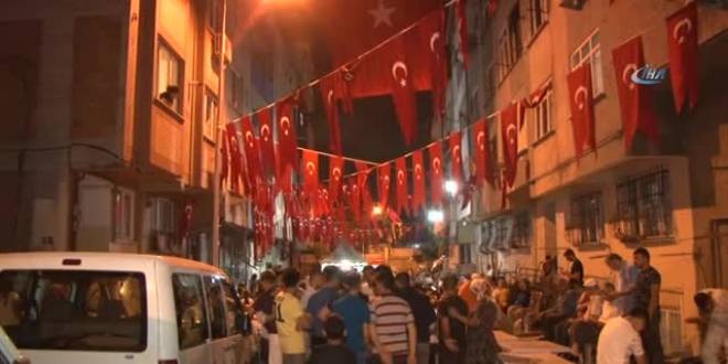 Şehit ateşi İstanbul'a düştü