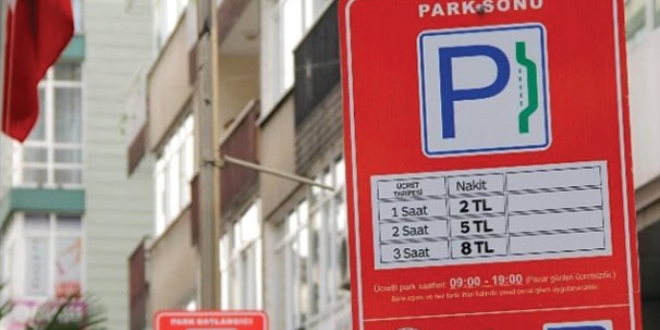 Samsun'da baz cadde ve sokaklarda parkomat kaldrld