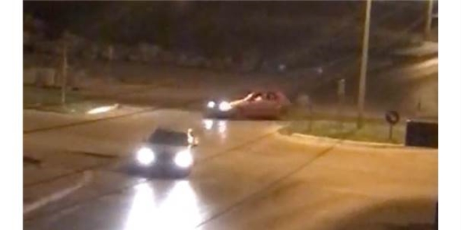 'Drift' yapan sürücünün ehliyeti iptal edildi