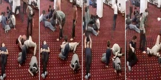 Arkadaş şakalaşması canından ediyordu!