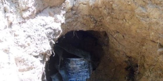 İtiraf etti! İki ilde gömülü halde patlayıcı ele geçirildi