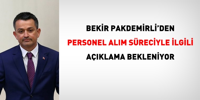 Tarım ve Orman Bakanı personel alım süreci hakkında bir açıklama yapacak mı?