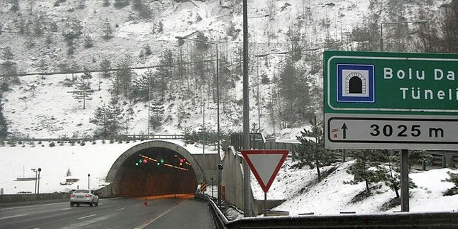 Bolu Dağı Tüneli'nin Ankara yönü 20 gün ulaşıma kapanacak