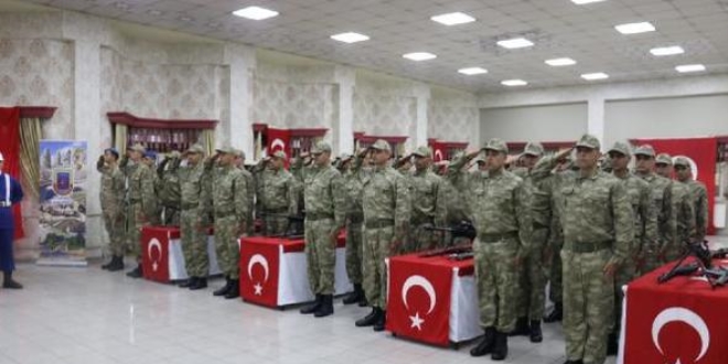 Adıyaman'da bedelli erbaş ve erler yemin etti