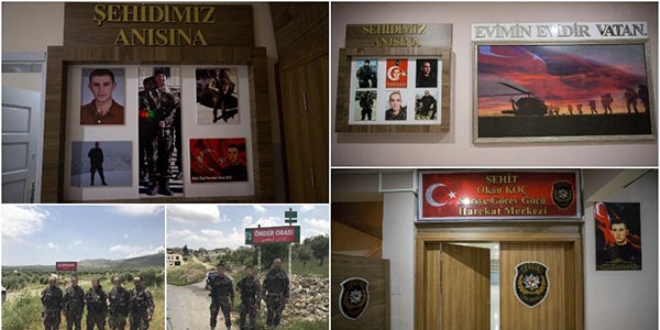 Şehit isimleri Afrin'de yaşatılıyor