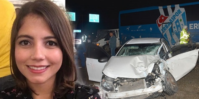 Psikolog Merve'nin öldüğü kazada otobüs şoförü tutuklandı