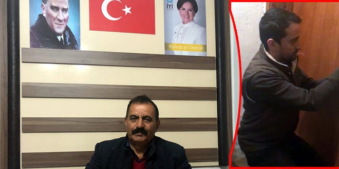 İlçe başkanı anahtarı vermedi, kapı çilingirle açıldı