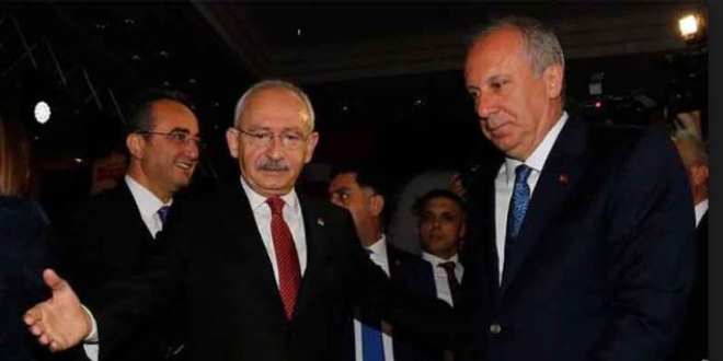 Kılıçdaroğlu ile İnce saat 12.00'de bir araya gelecek