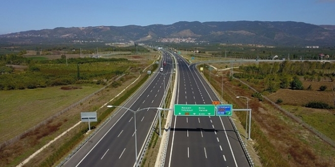 İzmir-İstanbul otoyolunun bir etabı aralıkta açılacak