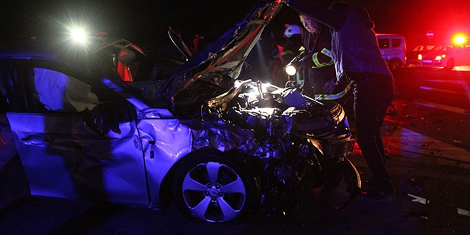 Kırklareli'de trafik kazası: 2 ölü, 8 yaralı