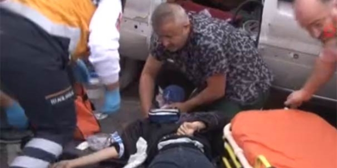 Nöbet dönüşü evine giden doktor kurtardı