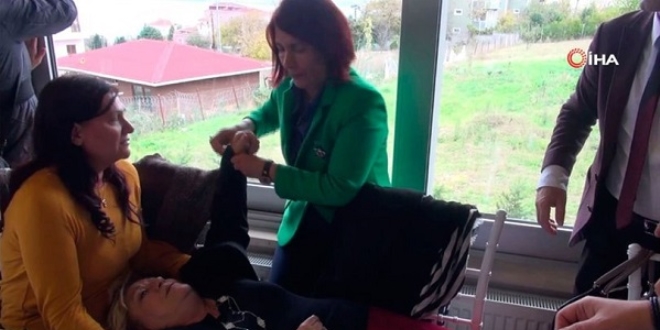 Başkan, kalp krizi geçiren öğretmenin hayatını kurtardı