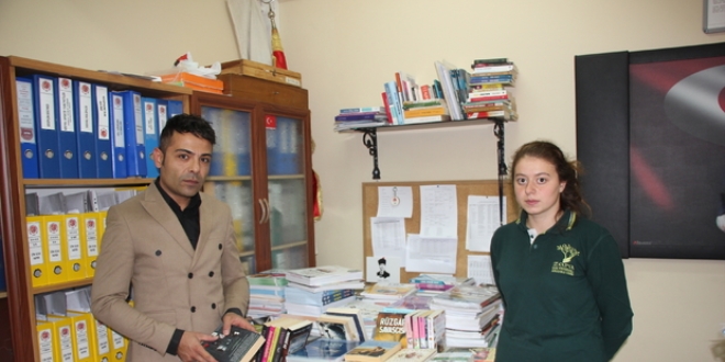 Kampanya ile 5 bin kitap topladılar