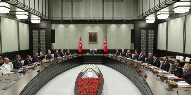 Milli Güvenlik Kurulu toplandı