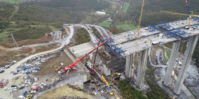 Otoyolda beton bloğun düşmesi kazasıyla ilgili yayın yasağı getirildi