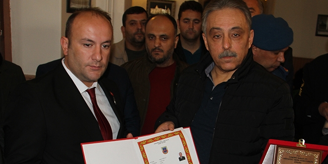 Konyalı uzman çavuşa gazilik beratı