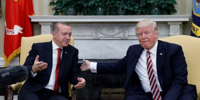 Erdoğan - Trump görüşmesi başladı