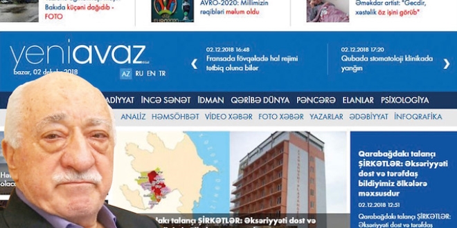 FETÖ'nün internet sitesi, Türkiye-Azerbaycan ilişkilerini hedef alıyor