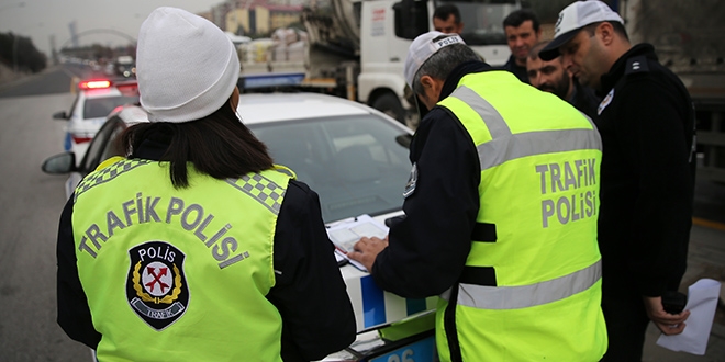 Ankara'da kış lastiği denetimleri