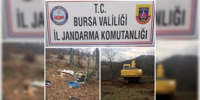 Bursa'da kaak kaz operasyonu: 11 gzalt