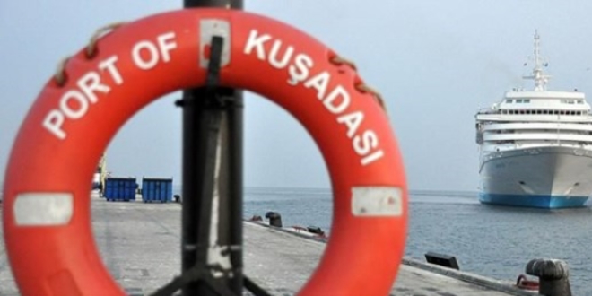 En fazla turistik gemi Kuşadası'na geldi