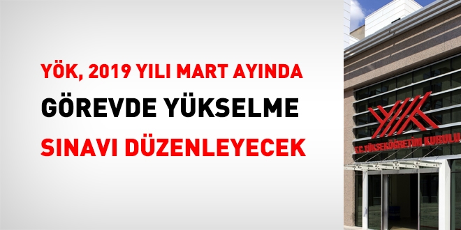 YÖK, Üniversite personeli için görevde yükselme sınavı yapıyor