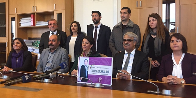 HDP'li 10 milletvekili alk grevi balatt