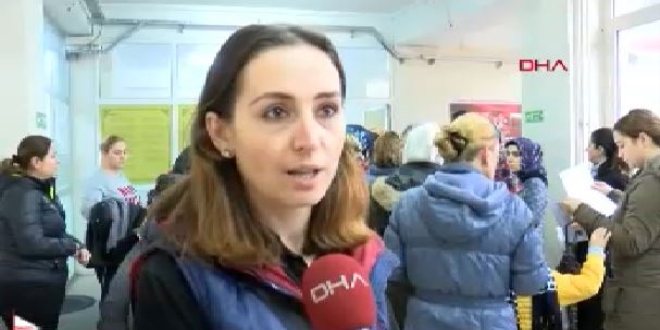 Kampanyayı duyan okula koştu