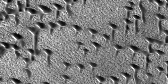 NASA, Mars'taki kum tepelerini görüntüledi