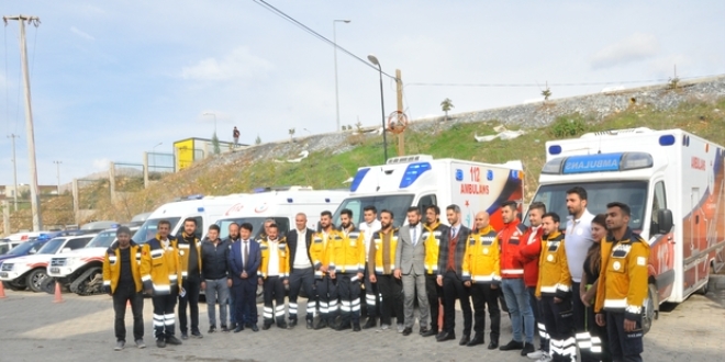 Şırnak 112 Acil Sağlık ekipleri kışa hazır