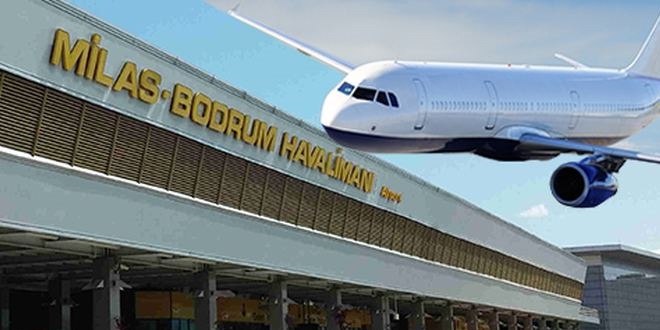 Milas-Bodrum havalimanına uçuşlar iptal edildi