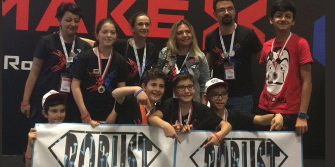 Yenimahalle BİLSEM, Çin'de en iyi robot tasarımı ödülü aldı