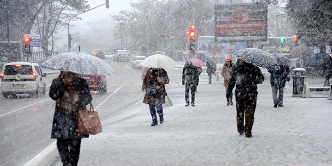 Meteorolojiden sağanak ve kar uyarısı