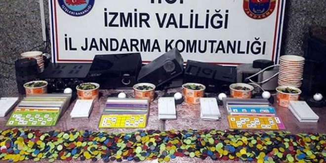 Sendika tabelası adı altında 'kumarhane'