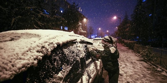 Meteorolojiden, Ankara iin kar uyars!