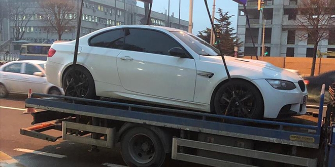 Başkentte drift yapan sürücüye ceza yağdı