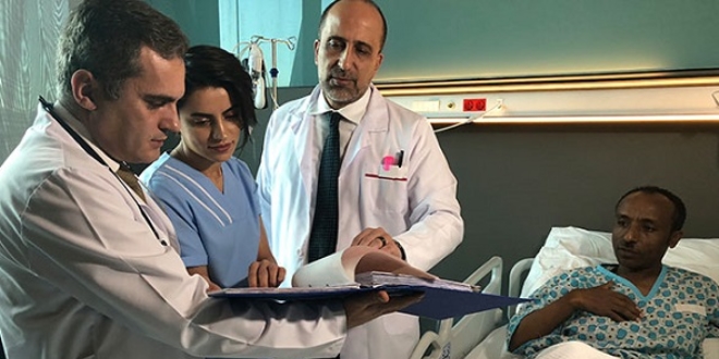 Kalbinden mandalina büyüklüğünde tümör çıktı