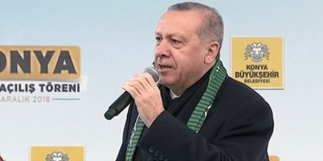 Erdoğan: Her an teröristlerin tepesine çökebiliriz