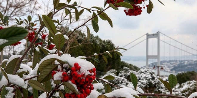 İstanbul'a kar geliyor