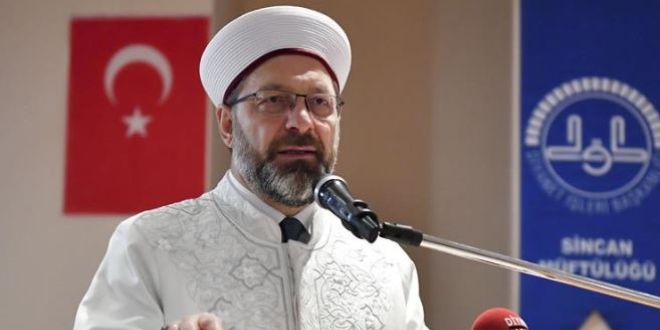 Başkan Erbaş, 15 Temmuz gazisini ziyaret etti
