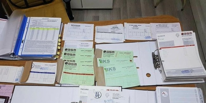 Ankara'da milyonlarca liralık naylon fatura operasyonu