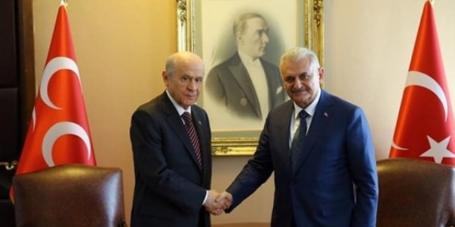 Binali Yıldırım ile Devlet Bahçeli bugün biraraya gelecek