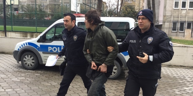 Büfeden meyve suyu çaldığı iddia edilen zanlı tutuklandı