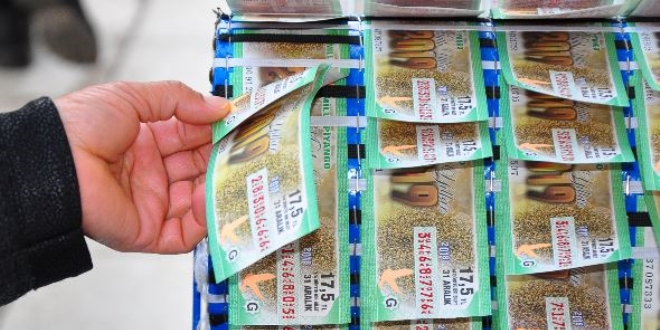 Milli Piyango biletlerindeki kabartmaya dikkat