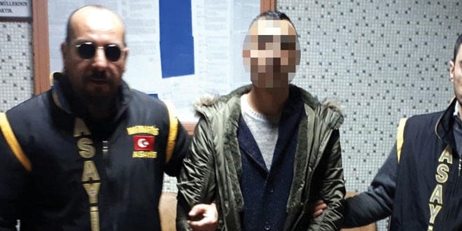 Ayakkabı izi takip edildi, bakın nerede yakalandı