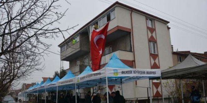 Helikopter kazasında şehit olan astsubay toprağa verildi