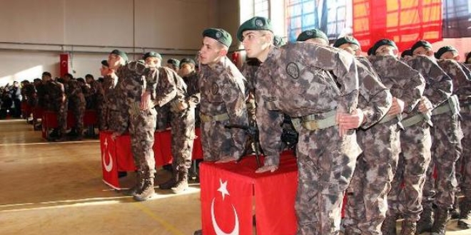 Çankırı'da 337 özel harekat polisi mezun oldu