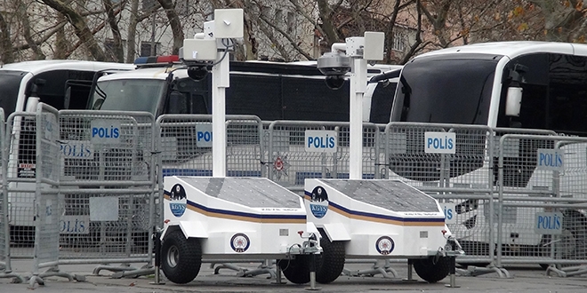 Taksim Meydanı'nda dikkat çeken görüntü!